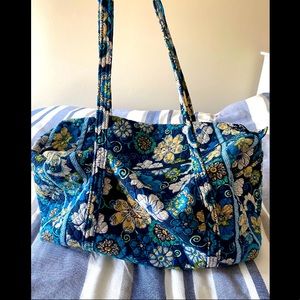 Vera Bradley Blue Duffle Bag